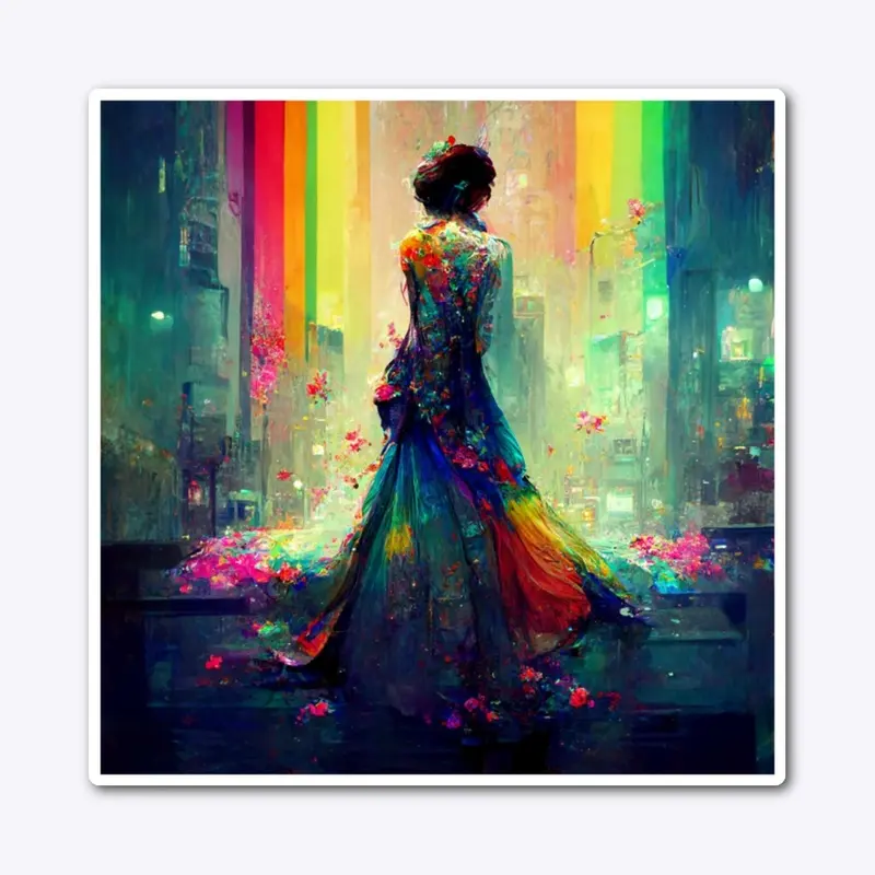 She is a rainbow